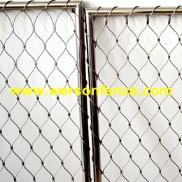flexible stainless steel ferrule cable mesh