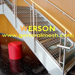flexible stainless steel Balustrade Cable Mesh