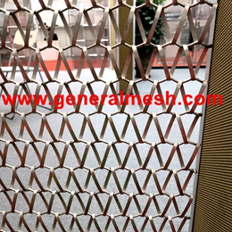 metal fabrics for architectural decoration