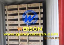galvanized steel security screen packing