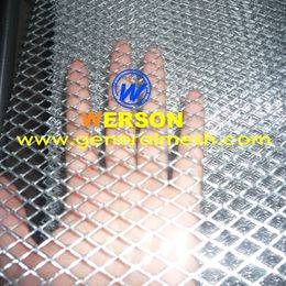 Universal aluminum mesh grill