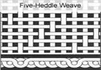 Five Heddle Weave Wire Cloth